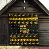 Saxophone The Instrument For Intellegent People Christmas Quilt Xmas Holiday Patterns - Wonder Print Shop