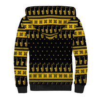 Saxophone The Instrument For Intellegent People Christmas Sherpa Hoodie Xmas Holiday Patterns - Wonder Print Shop