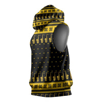 Saxophone The Instrument For Intellegent People Christmas Sleeveless Hoodie Xmas Holiday Patterns - Wonder Print Shop