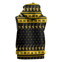 Saxophone The Instrument For Intellegent People Christmas Sleeveless Zip Hoodie Xmas Holiday Patterns - Wonder Print Shop