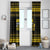 Saxophone The Instrument For Intellegent People Christmas Window Curtain Xmas Holiday Patterns - Wonder Print Shop