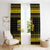 Saxophone The Instrument For Intellegent People Christmas Window Curtain Xmas Holiday Patterns - Wonder Print Shop
