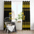 Saxophone The Instrument For Intellegent People Christmas Window Curtain Xmas Holiday Patterns - Wonder Print Shop
