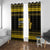 Saxophone The Instrument For Intellegent People Christmas Window Curtain Xmas Holiday Patterns - Wonder Print Shop