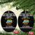 School Bus All Day Christmas Ceramic Ornament Xmas Holiday Patterns - Wonder Print Shop