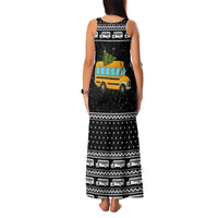 School Bus All Day Christmas Family Matching Tank Maxi Dress and Hawaiian Shirt Xmas Holiday Patterns - Wonder Print Shop