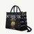 School Bus All Day Christmas Leather Bag Xmas Holiday Patterns - Wonder Print Shop