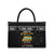 School Bus All Day Christmas Leather Bag Xmas Holiday Patterns - Wonder Print Shop