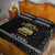 School Bus All Day Christmas Quilt Bed Set Xmas Holiday Patterns - Wonder Print Shop