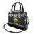 School Bus All Day Christmas Shoulder Handbag Xmas Holiday Patterns - Wonder Print Shop