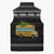 School Bus All Day Christmas Sleeveless Puffer Jacket Xmas Holiday Patterns - Wonder Print Shop