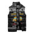 School Bus All Day Christmas Sleeveless Puffer Jacket Xmas Holiday Patterns - Wonder Print Shop