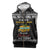 School Bus All Day Christmas Sleeveless Zip Hoodie Xmas Holiday Patterns - Wonder Print Shop