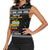 School Bus All Day Christmas Women Sleeveless Polo Shirt Xmas Holiday Patterns - Wonder Print Shop