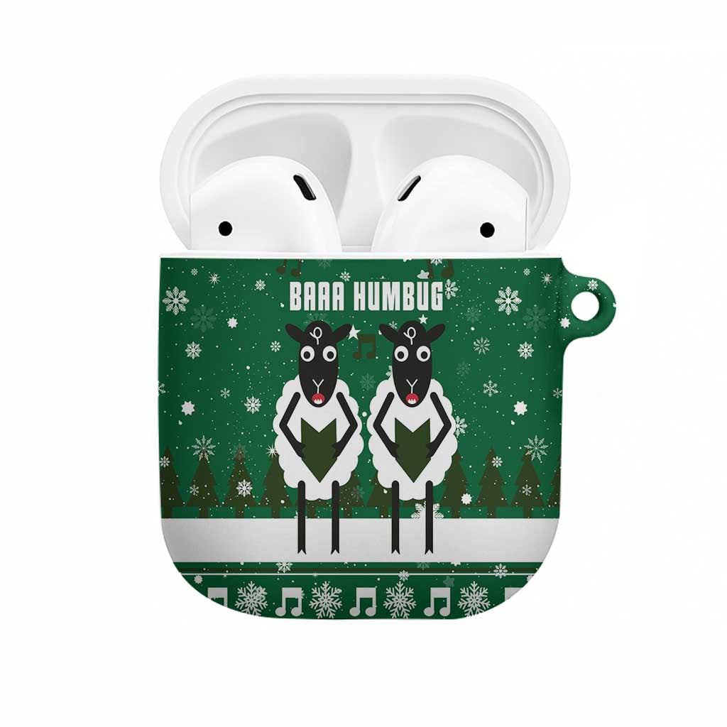 Sheep Baaa Humbug Christmas AirPods Case Xmas Holiday Patterns - Wonder Print Shop