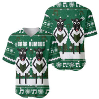 Sheep Baaa Humbug Christmas Baseball Jersey Xmas Holiday Patterns - Wonder Print Shop