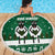 Sheep Baaa Humbug Christmas Beach Blanket Xmas Holiday Patterns - Wonder Print Shop