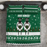 Sheep Baaa Humbug Christmas Bedding Set Xmas Holiday Patterns - Wonder Print Shop