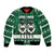 Sheep Baaa Humbug Christmas Bomber Jacket Xmas Holiday Patterns - Wonder Print Shop