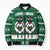 Sheep Baaa Humbug Christmas Bomber Puffer Jacket Xmas Holiday Patterns - Wonder Print Shop