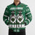 Sheep Baaa Humbug Christmas Bomber Puffer Jacket Xmas Holiday Patterns - Wonder Print Shop