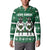 Sheep Baaa Humbug Christmas Button Sweatshirt Xmas Holiday Patterns - Wonder Print Shop