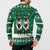 Sheep Baaa Humbug Christmas Button Sweatshirt Xmas Holiday Patterns - Wonder Print Shop