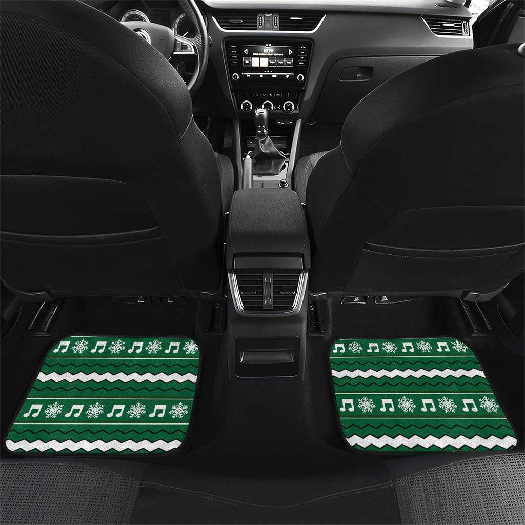 Sheep Baaa Humbug Christmas Car Mats Xmas Holiday Patterns - Wonder Print Shop