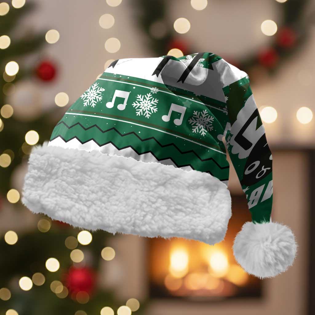 Sheep Baaa Humbug Christmas Santa Hat Xmas Holiday Patterns - Wonder Print Shop