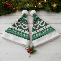 Sheep Baaa Humbug Christmas Santa Hat Xmas Holiday Patterns - Wonder Print Shop