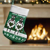 Sheep Baaa Humbug Christmas Stocking Xmas Holiday Patterns - Wonder Print Shop