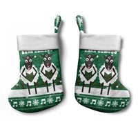 Sheep Baaa Humbug Christmas Stocking Xmas Holiday Patterns - Wonder Print Shop