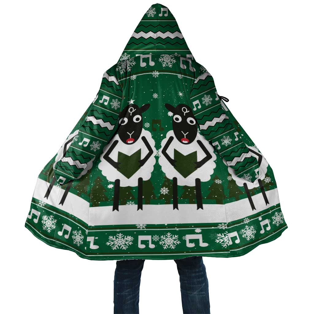 Sheep Baaa Humbug Christmas Cloak Xmas Holiday Patterns - Wonder Print Shop