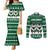 Sheep Baaa Humbug Christmas Couples Matching Mermaid Dress and Long Sleeve Button Shirt Xmas Holiday Patterns - Wonder Print Shop
