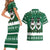 Sheep Baaa Humbug Christmas Couples Matching Short Sleeve Bodycon Dress and Hawaiian Shirt Xmas Holiday Patterns - Wonder Print Shop