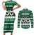 Sheep Baaa Humbug Christmas Couples Matching Short Sleeve Bodycon Dress and Long Sleeve Button Shirt Xmas Holiday Patterns - Wonder Print Shop