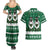 Sheep Baaa Humbug Christmas Couples Matching Summer Maxi Dress and Hawaiian Shirt Xmas Holiday Patterns - Wonder Print Shop