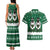 Sheep Baaa Humbug Christmas Couples Matching Tank Maxi Dress and Hawaiian Shirt Xmas Holiday Patterns - Wonder Print Shop