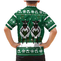 Sheep Baaa Humbug Christmas Family Matching Mermaid Dress and Hawaiian Shirt Xmas Holiday Patterns - Wonder Print Shop