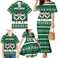 Sheep Baaa Humbug Christmas Family Matching Mermaid Dress and Hawaiian Shirt Xmas Holiday Patterns - Wonder Print Shop