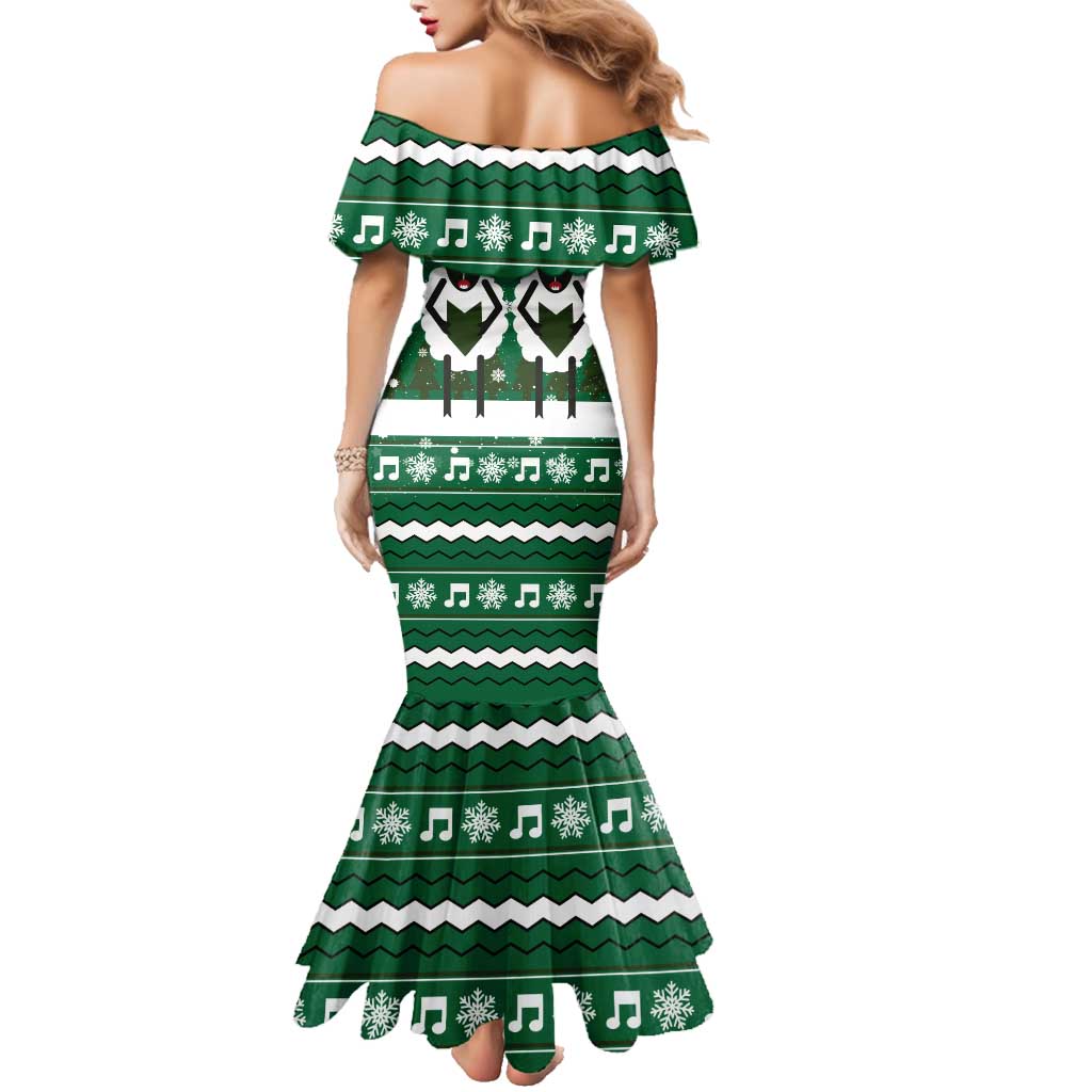 Sheep Baaa Humbug Christmas Family Matching Mermaid Dress and Hawaiian Shirt Xmas Holiday Patterns - Wonder Print Shop