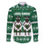 Sheep Baaa Humbug Christmas Family Matching Off The Shoulder Long Sleeve Dress and Hawaiian Shirt Xmas Holiday Patterns - Wonder Print Shop