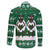 Sheep Baaa Humbug Christmas Family Matching Off The Shoulder Long Sleeve Dress and Hawaiian Shirt Xmas Holiday Patterns - Wonder Print Shop