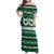 Sheep Baaa Humbug Christmas Family Matching Off Shoulder Maxi Dress and Hawaiian Shirt Xmas Holiday Patterns - Wonder Print Shop
