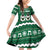 Sheep Baaa Humbug Christmas Family Matching Off Shoulder Short Dress and Hawaiian Shirt Xmas Holiday Patterns - Wonder Print Shop