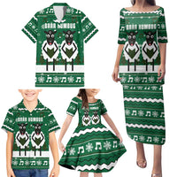 Sheep Baaa Humbug Christmas Family Matching Puletasi and Hawaiian Shirt Xmas Holiday Patterns - Wonder Print Shop