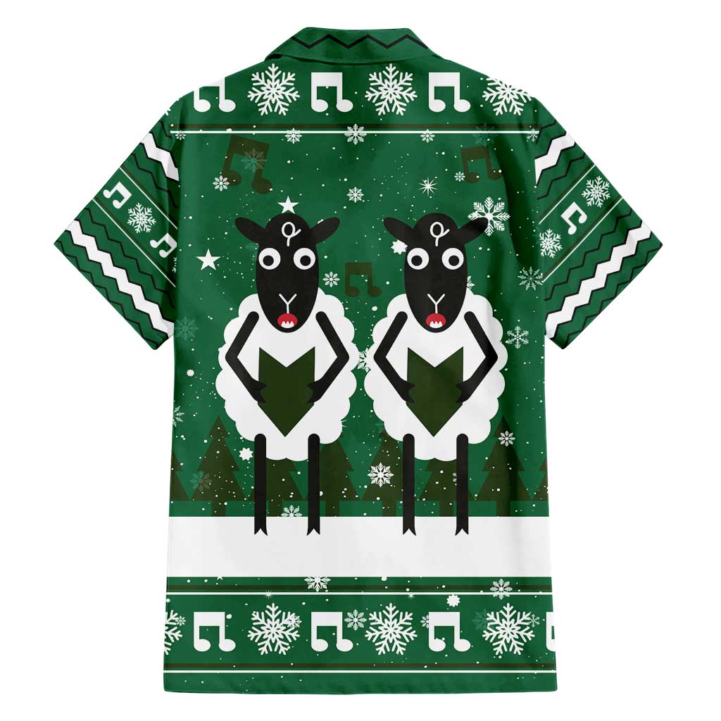 Sheep Baaa Humbug Christmas Hawaiian Shirt Xmas Holiday Patterns - Wonder Print Shop