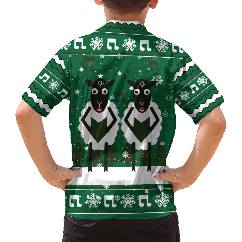Sheep Baaa Humbug Christmas Hawaiian Shirt Xmas Holiday Patterns - Wonder Print Shop