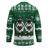 Sheep Baaa Humbug Christmas Hockey Jersey Xmas Holiday Patterns - Wonder Print Shop