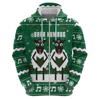 Sheep Baaa Humbug Christmas Hoodie Xmas Holiday Patterns - Wonder Print Shop
